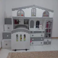 تخت کلبه ای کودک ونوجوان