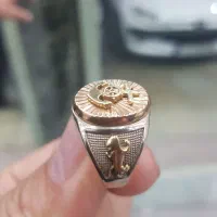 دستبند ایتالیا و انگشتر مردانه|جواهرات|خرم‌آباد, |دیوار