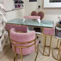 فروش چند میز صندلی ناخن|آرایشگاه و سالنهای زیبایی|سیرجان, |دیوار