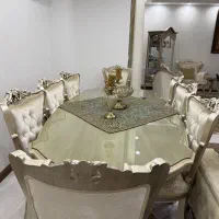 فروش مبل ۹ نفره، شزلون، ناهارخوری و ویترین|مبلمان خانگی و میز عسلی|شیراز, زرگری|دیوار