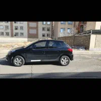 پژو ۲۰۷ مدل ۱۴۰۱، سقف فلز ، بسیار تمیز|خودرو سواری و وانت|اراک, |دیوار