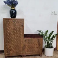 جاکفشی نشیمن دار 2 تیکه مجزا 16 جفتی|جاکفشی، کمد، دراور|خمینی‌شهر, |دیوار