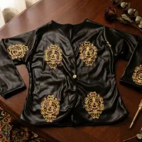 کت چرم مجلسی مانتو پانج اورکت کشمیر زنانه دخترانه