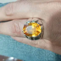 انگشتر نقره بانگین زیرباریون