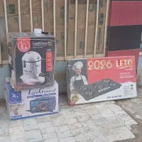 جاروبرقی توستر گاز پنج شعله همه باهم ۳۵ میلیون نو