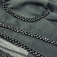 لبه دوری با کریستال و مروارید