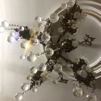 لوستر برنز سالم و در حد.2عدد|لوستر و چراغ آویز|شهریار, شهرک وائین|دیوار