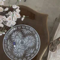 شیرینی خوری پایه دار کریستال