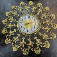 ساعت ایستاده برنج-میزبرنج-ساعت دیواری