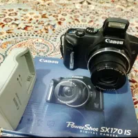دوربین کنون SX170 درحدنو با تمام وسایل|دوربین عکاسی و فیلم‌برداری|قم, علی آباد سعدگان|دیوار
