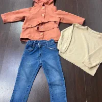 ست سه تیکه لباس بچه گانه ترک