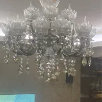 لوستر برنج وکریستال
