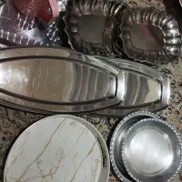 دیس های پلو استیل قدیمی|ظروف سرو و پذیرایی|تهران, وصفنارد|دیوار