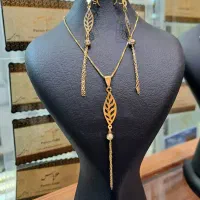نیم ست طلا بدون اجرت