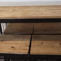 فروش میز و صندلی مخصوص کافه وباغ|میز و صندلی غذاخوری|بلداجی, |دیوار