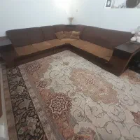 مبل ال راحتی ومیز جلو مبلی|مبلمان خانگی و میز عسلی|محمدیه-قزوین, |دیوار