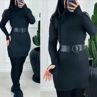 شومیز آستین بلند فینگردار