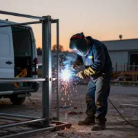 جوشکاری سیار فوری در محل//