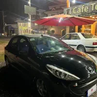 ۲۰۷اتومات مشکی مدل ۹۶|خودرو سواری و وانت|رشت, گلسار|دیوار