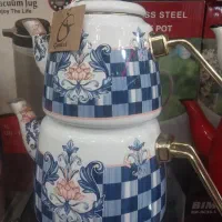 کتری قوری لعابی وارداتی