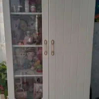 کمد بچه در حد نو ،جای لباس و اسباب بازی/رنگ سفید