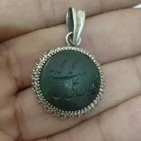 گردنبند عقیق سبز یمنی