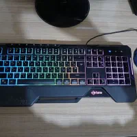 کیبورد RGB گیمینگ مکانیکال فاطر مدل 7000B|قطعات و لوازم جانبی رایانه|تبریز, |دیوار