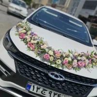 تزئین ماشین عروس با قیمت‌های استثنایی|خدمات پذیرایی، مراسم|کرمانشاه, |دیوار