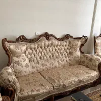 مبلمان ۹ نفره با میز همراه با میز نهارخوری ۸ نفره|حراج|تهران, صادقیه|دیوار