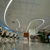 مونتاژ و اجرای لاینر.لاین نوری توکار،روکار و آویز|لامپ و چراغ|مشهد, سعد آباد|دیوار