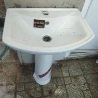 روشویی سفید نو