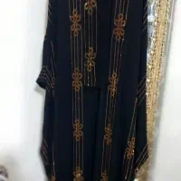 ست مانتو عبایی با شال