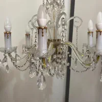 لوستر کریستال چک ۶شاخه