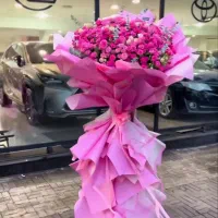 آموزش دسته گل کینگ