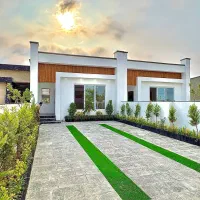 همکف نما مدرن ۲۱۰ متری خوش نقشه شهرکی سندتکبرگ