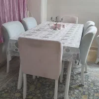 یک دست میز ناهار خوری ۶ نفره سالم|میز و صندلی غذاخوری|فردیس, سرحد آباد|دیوار