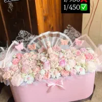 باکس گل شمعی هدیه و نوزادی تخفیفی بلک فرایدی