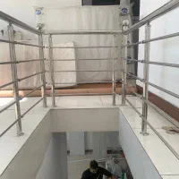 نرده پلیمری استیل ضدزنگ، شیک، ایمن و ماندگار|خدمات پیشه و مهارت|خرمآباد, |دیوار