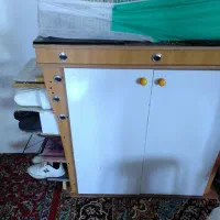 یک عدد میز تلویزیون ویک عددجاکفشی جادار|میز تلویزیون|مشهد, تبادکان|دیوار