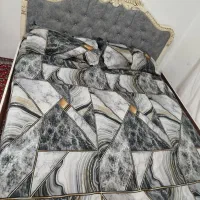 تخت دونفره چوب گردو