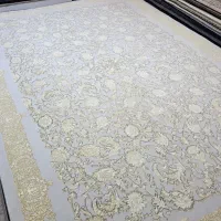 فرش ماشینی کلکسیون آریا،افشان طلایی