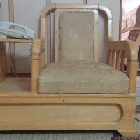 میز تلفن چوب راش
