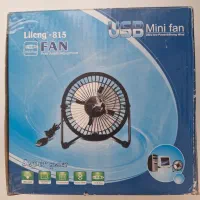 مینی فن برقی رومیزی نو با جعبه