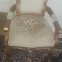 مبل سلطنتی چوب گردو ۹ نفره جنس خوب|مبلمان خانگی و میز عسلی|تایباد, |دیوار