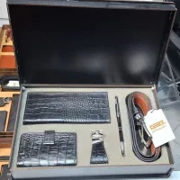 حراج ست ۵ تیکه چرم کروکدیل به علت تغییر شغل