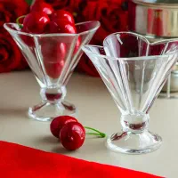بستنی خوری مدل لاله پایه دار بلینک مکس  Blinkmax