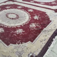 یک جفت فرش 12متری تمام نخ|فرش|لالجین, |دیوار