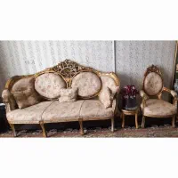 مبل سلطنتی ۹نفره سالم وتمیز|مبلمان خانگی و میز عسلی|شیراز, دلجو|دیوار