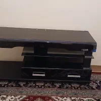 میز تلویزیون شیشه ایی