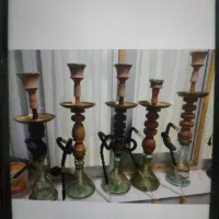 قلیان تنه چوب